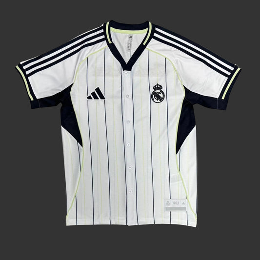 Real Madrid Baseball Jersey Fans Version 25/26