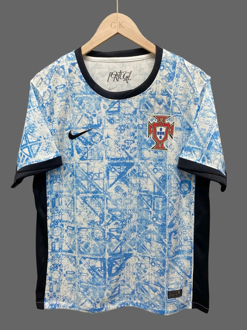 Portugal Away Jersey 2024/25 100% Polyester Soccer Fanwear