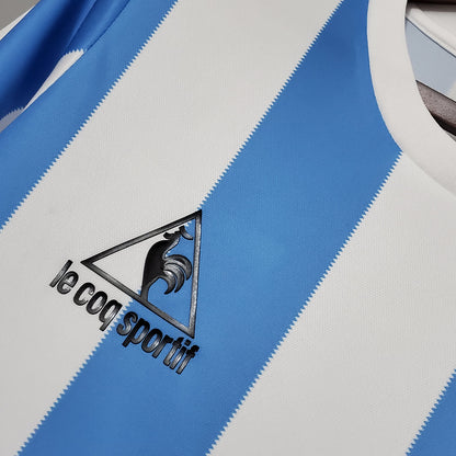 Retro 1986 Argentina Home Men's Jersey 100% Polyester