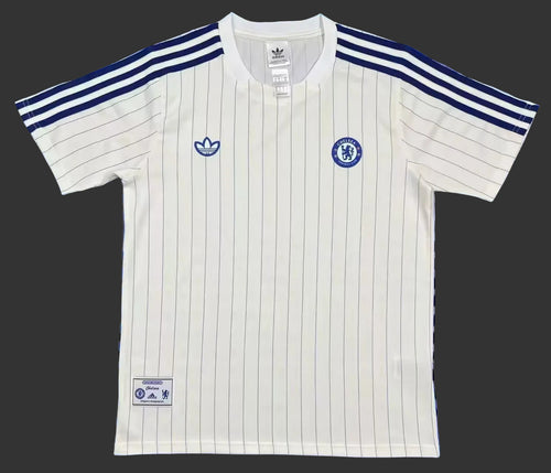 Chelsea RetroWhite Fan Jersey 2023-24