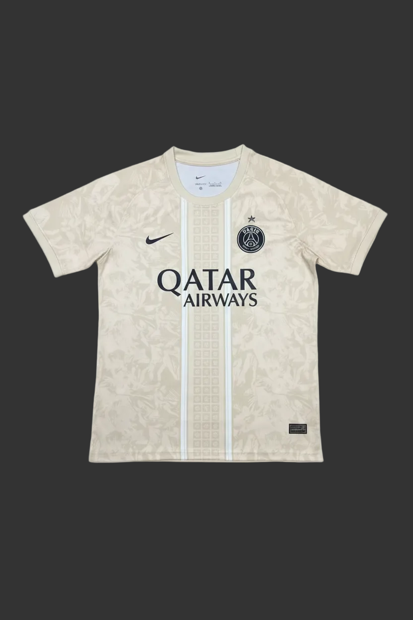 Fire Jerseys Fan Version26/27 Training Suit Paris Beige