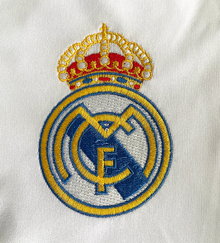 Men's Real Madrid Retro 2007/08 Home Jersey