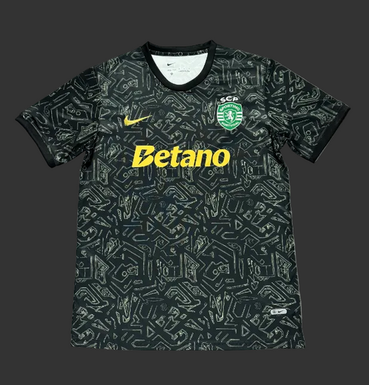 Sporting 25/26 Lisbon Special Edition Black Jersey