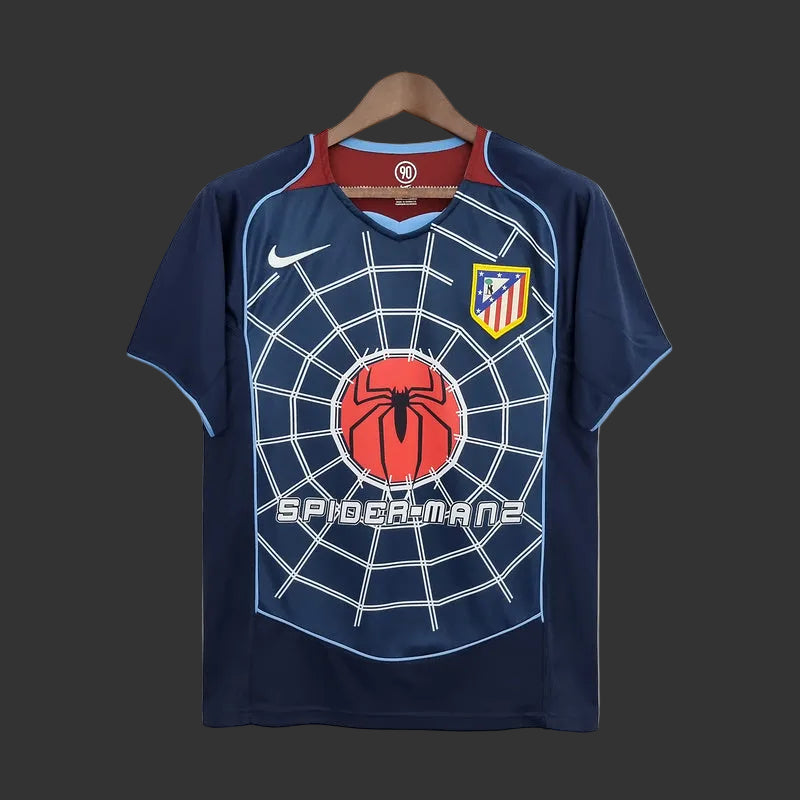 Firejerseys Retro 04/05 Men's Atletico Madrid Away Jersey