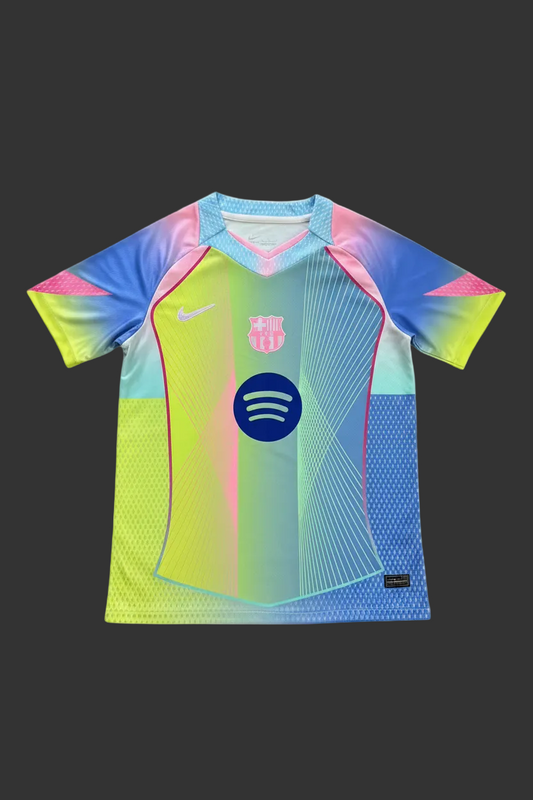 Fans Version 25/26 Barcelona Special Edition Fluorescent Yellow Jersey