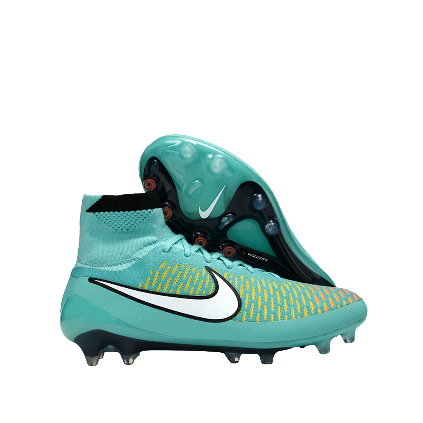 Nike Magista Obra II FG Jersey Hyper Turquoise Laser Orange