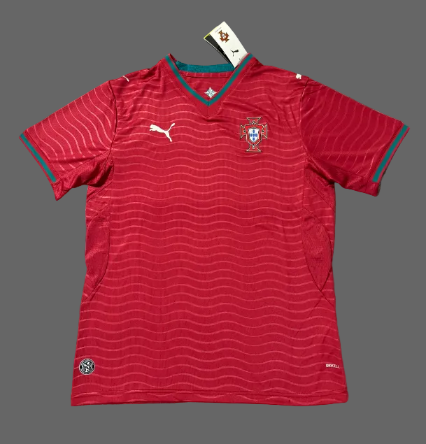 Fans Version 2026 Portugal Home Men's Soccer Jersey