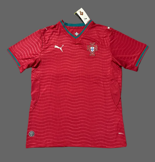 Fans Version 2026 Portugal Home Men's Soccer Jersey